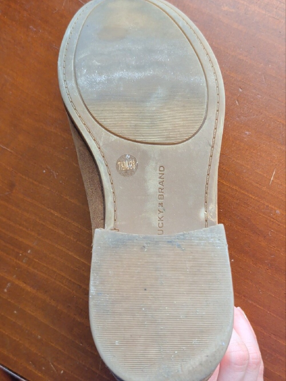 Lucky Brand Women's Brown Ankle Booties - Size 7.5 - Picture 8 of 12
